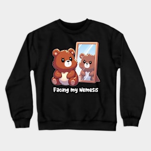 Facing my Nemesis Cute Kawaii Crewneck Sweatshirt